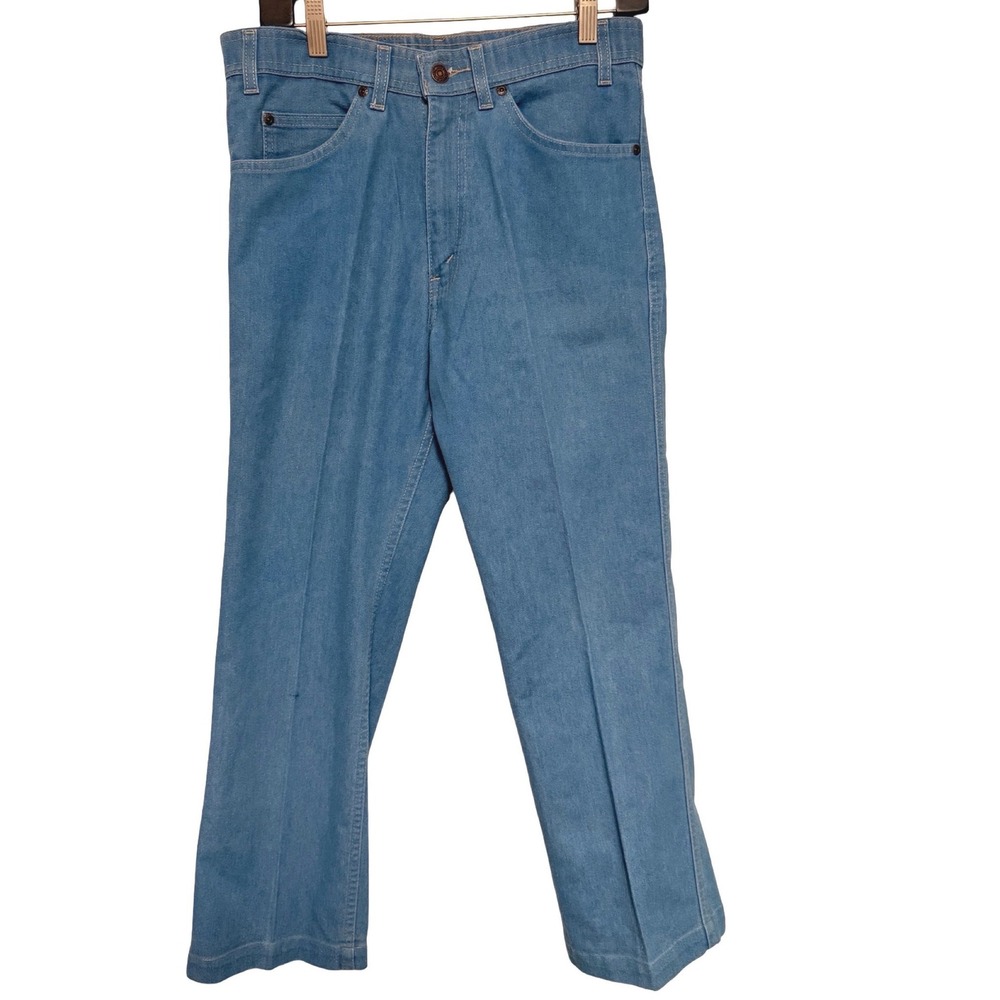 Vintage 90s Levi's Action Jeans Mens Size 32x30 Orange Tab 43415-4514 Light Wash